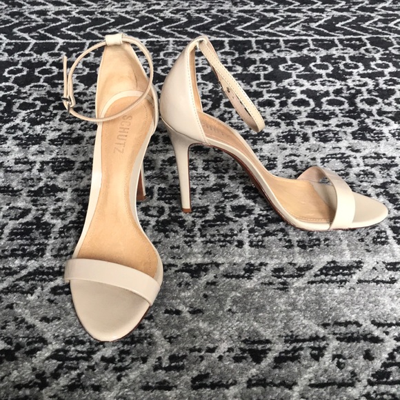 SCHUTZ Shoes - Schutz Nude Heels